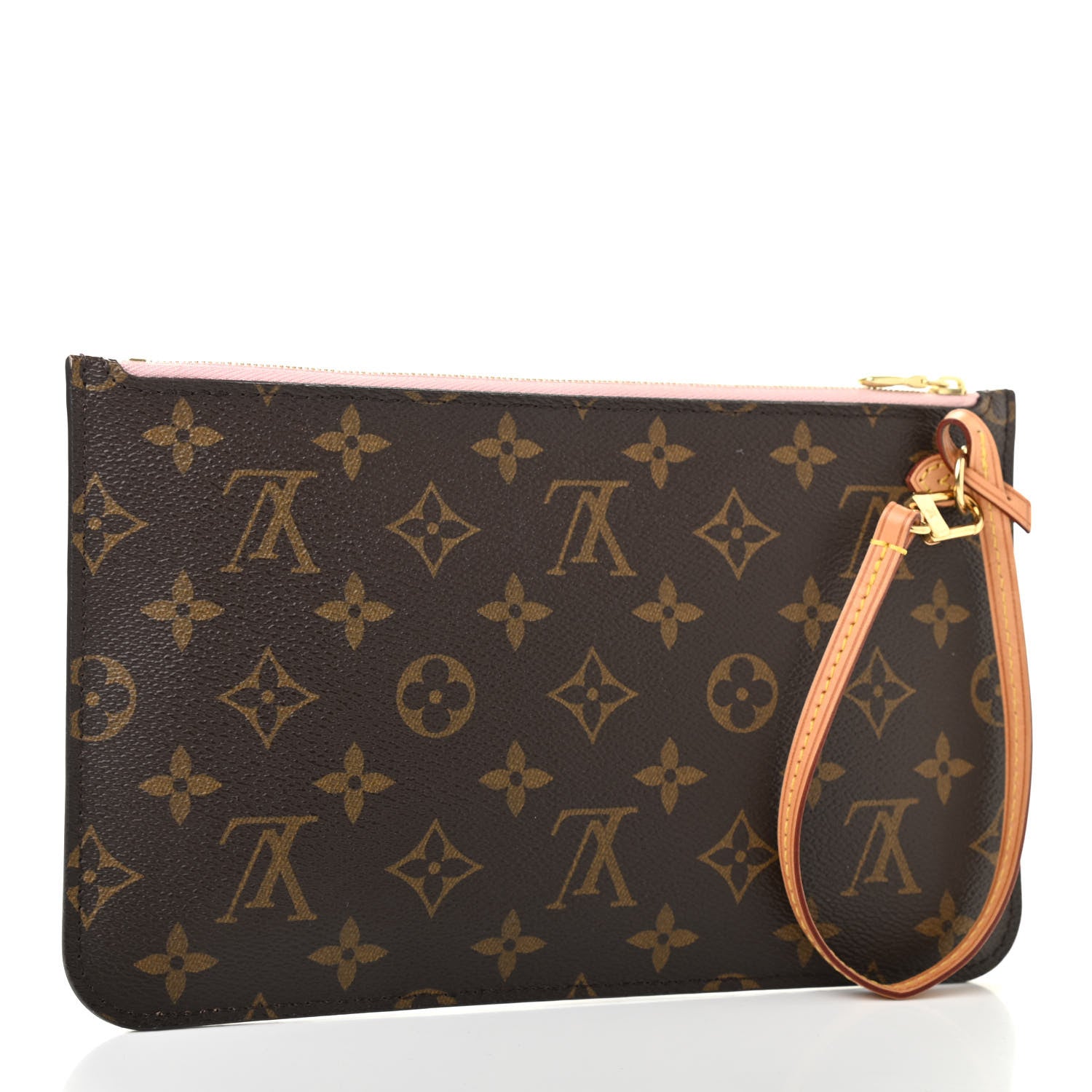 Louis Vuitton Monogram Neverfull MM GM Pochette Rose Ballerine 3 of 12