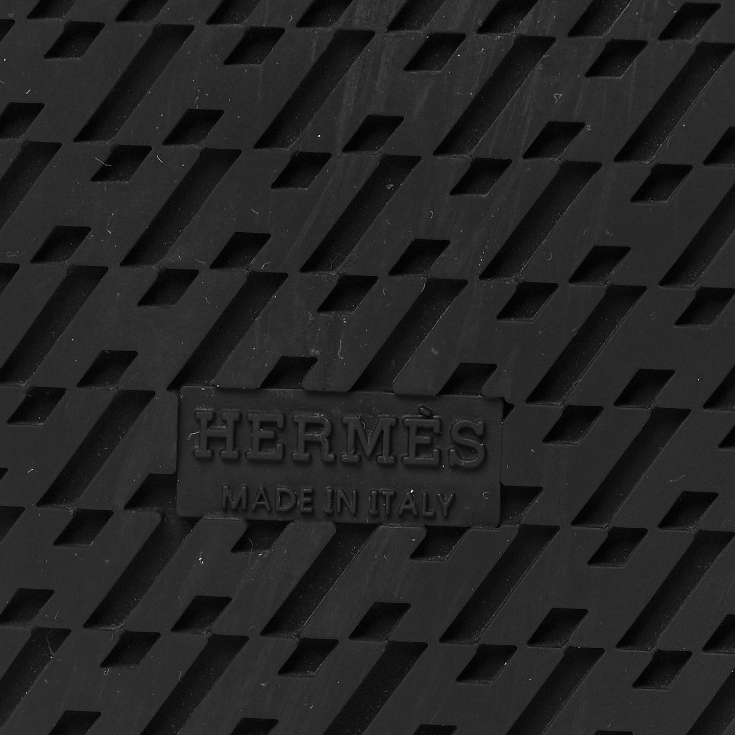Hermes Suede Goatskin Womens Chypre Sandals 35 Black 8 of 10