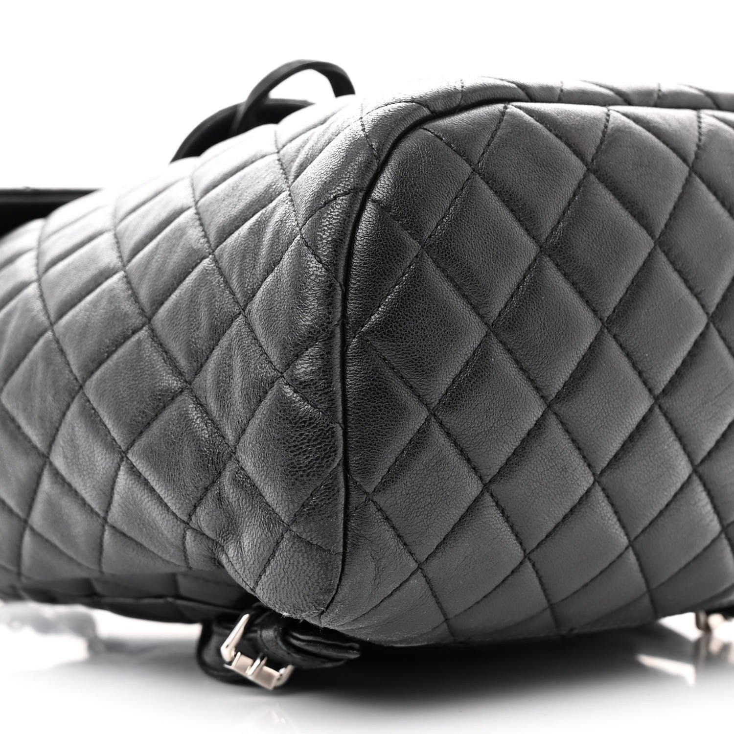 Chanel Calfskin Quilted Small Urban Spirit Backpack Black 9 of 14
