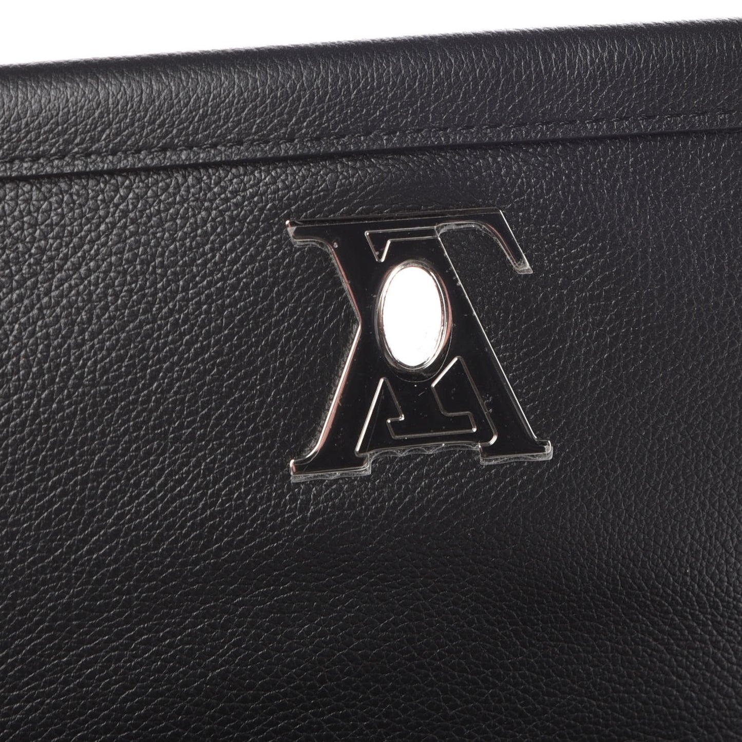 Calfskin Lockme II Chain Bag BB Black