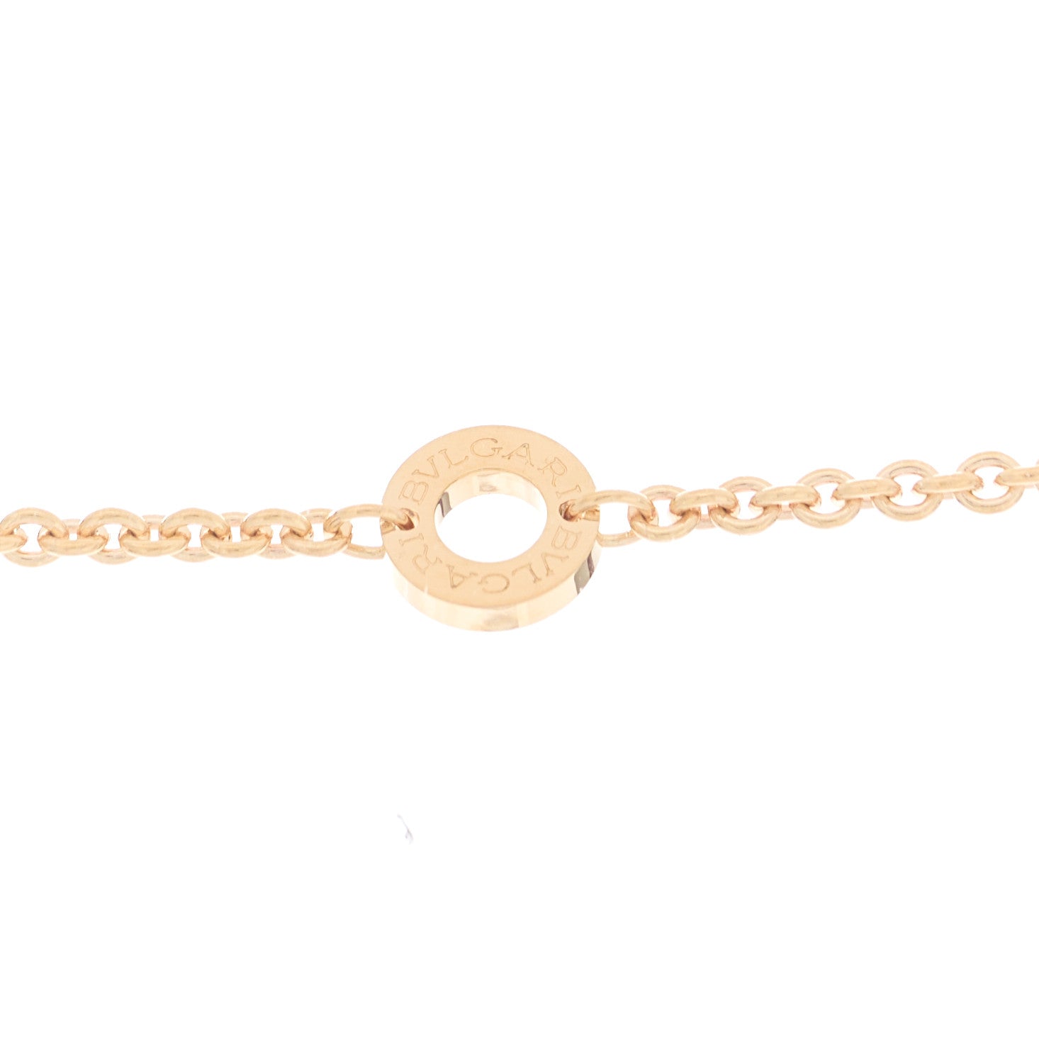 Bulgari 18K Rose Gold B.Zero1 Pendant Necklace 7 of 9