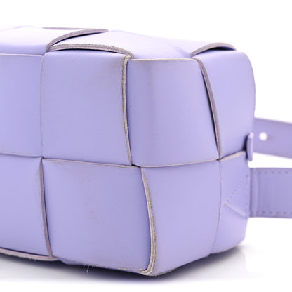 Bottega Veneta Lambskin Maxi Intrecciato Small Brick Cassette Bag Wisteria 10 of 11