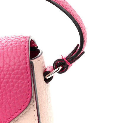 Christian Dior CHRISTIAN DIOR Bullcalf Diorissimo Promenade Envelope Pouch Fuchsia Rose Poudre 15 of 15