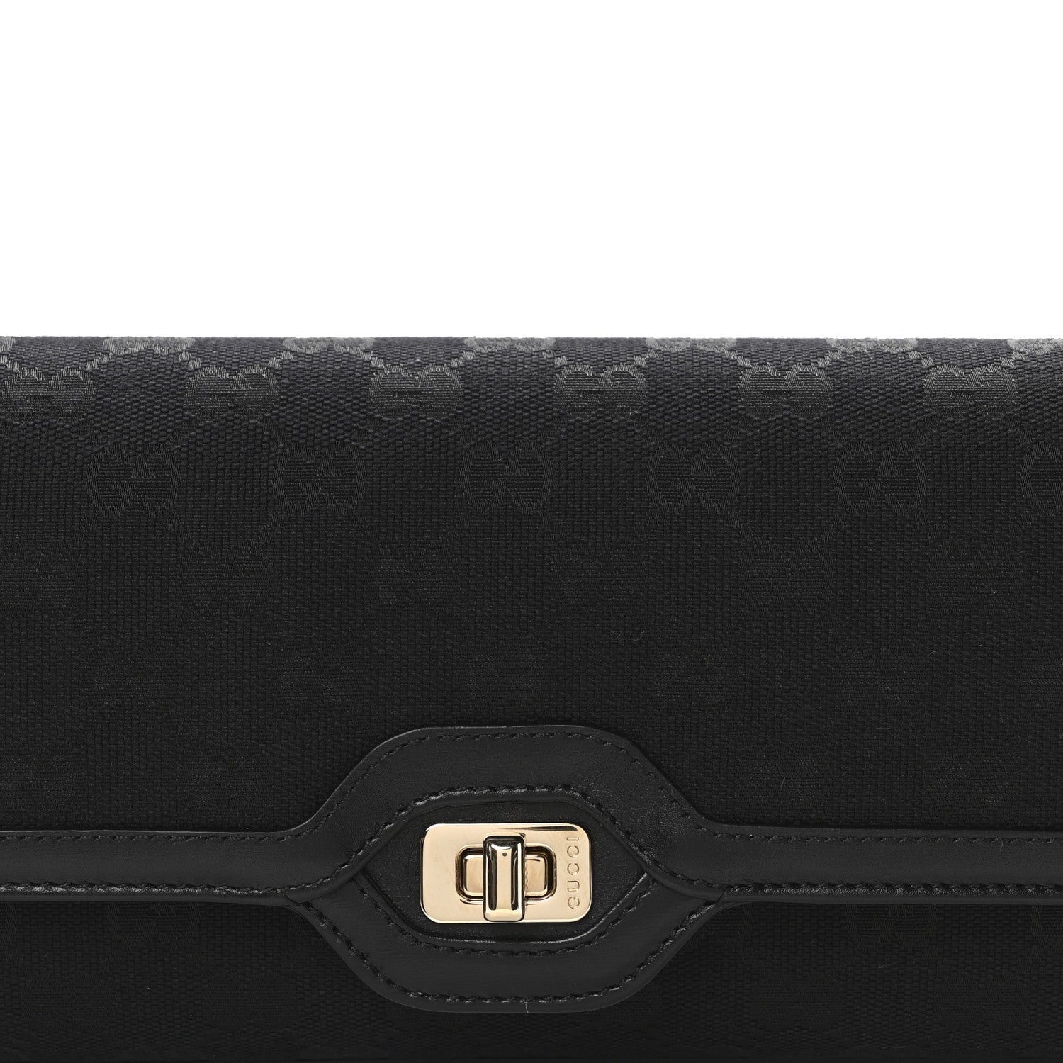 Gucci GG Monogram Small Luce Shoulder Bag Black 8 of 10