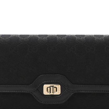 Gucci GG Monogram Small Luce Shoulder Bag Black 8 of 10
