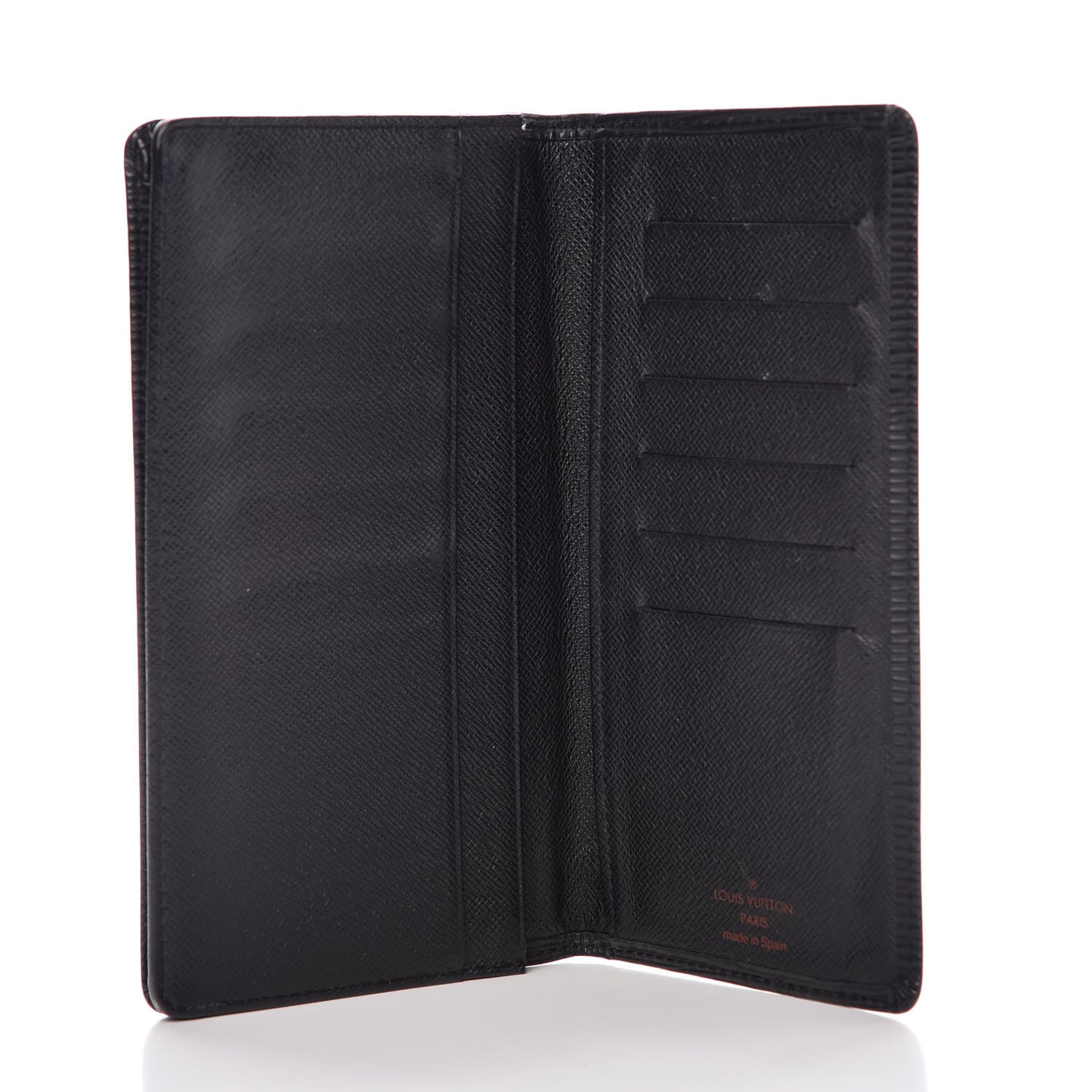 Epi Porte Valeurs Checkbook Wallet Black