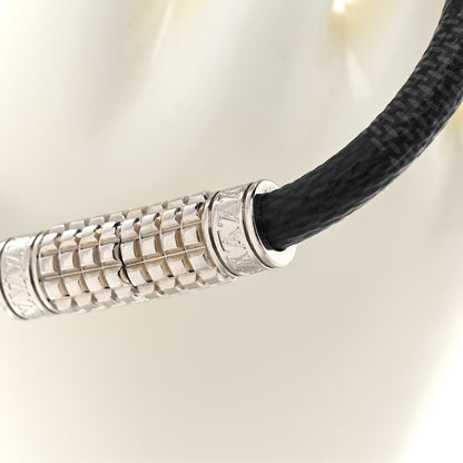 Louis Vuitton Damier Graphite Digit Bracelet 19 4 of 4