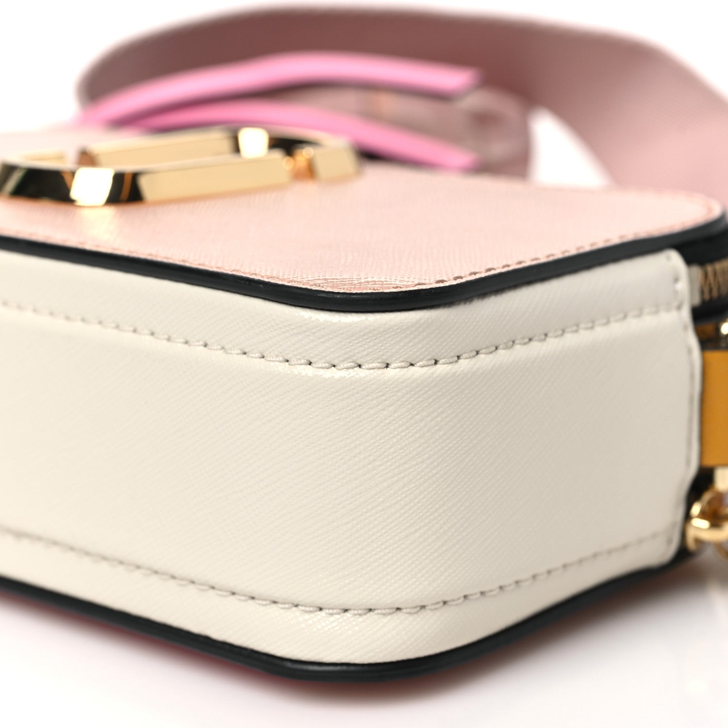 Marc Jacobs Saffiano Small Snapshot Camera Bag Rose Multicolor 10 of 10