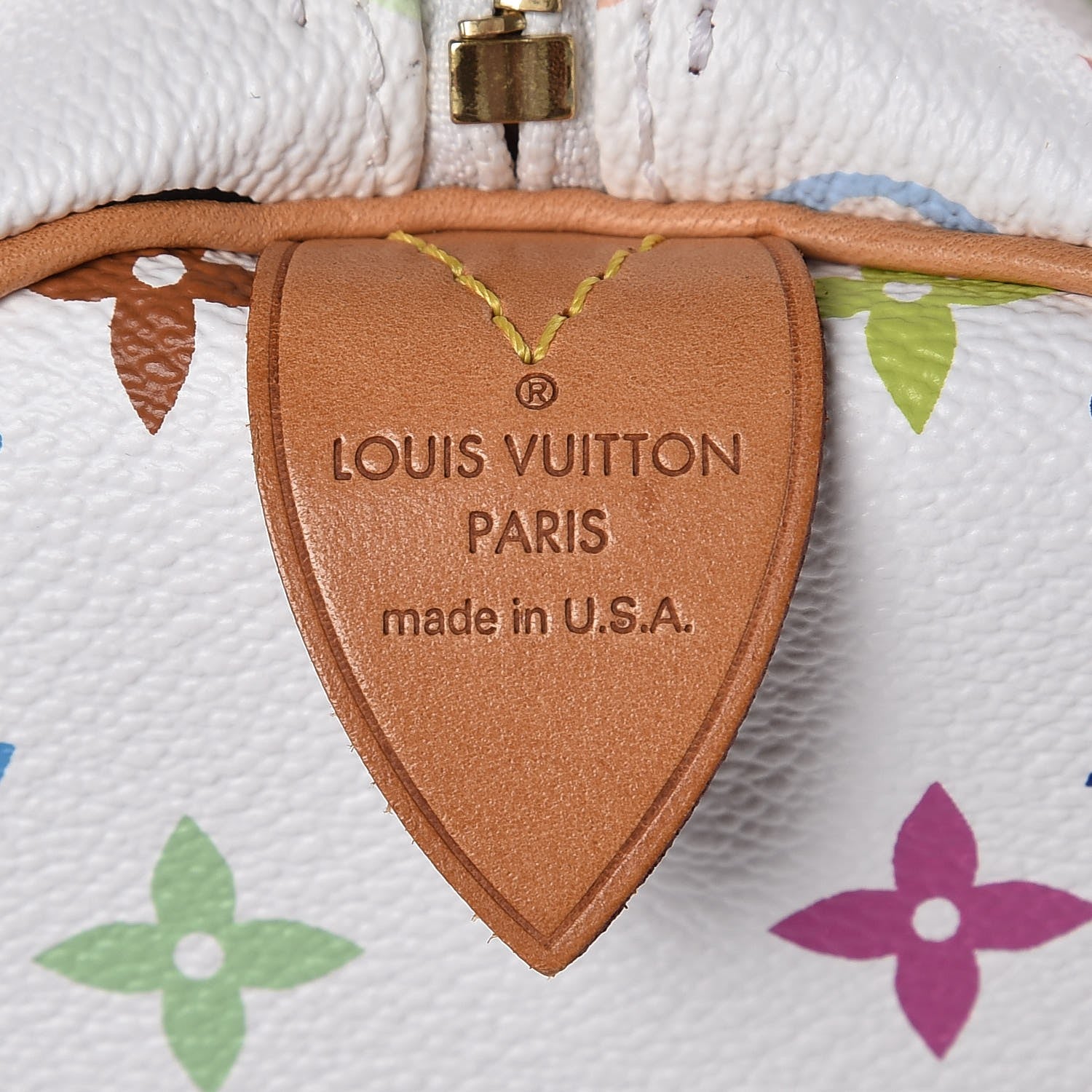 Louis Vuitton Monogram Multicolor Speedy 30 White 7 of 7