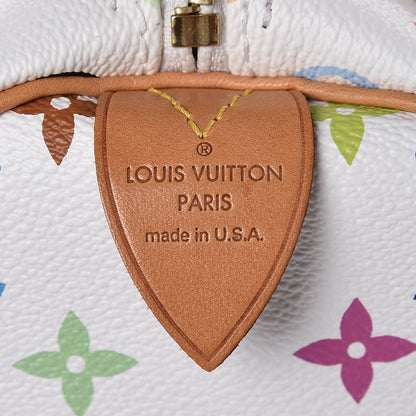 Louis Vuitton Monogram Multicolor Speedy 30 White 7 of 7
