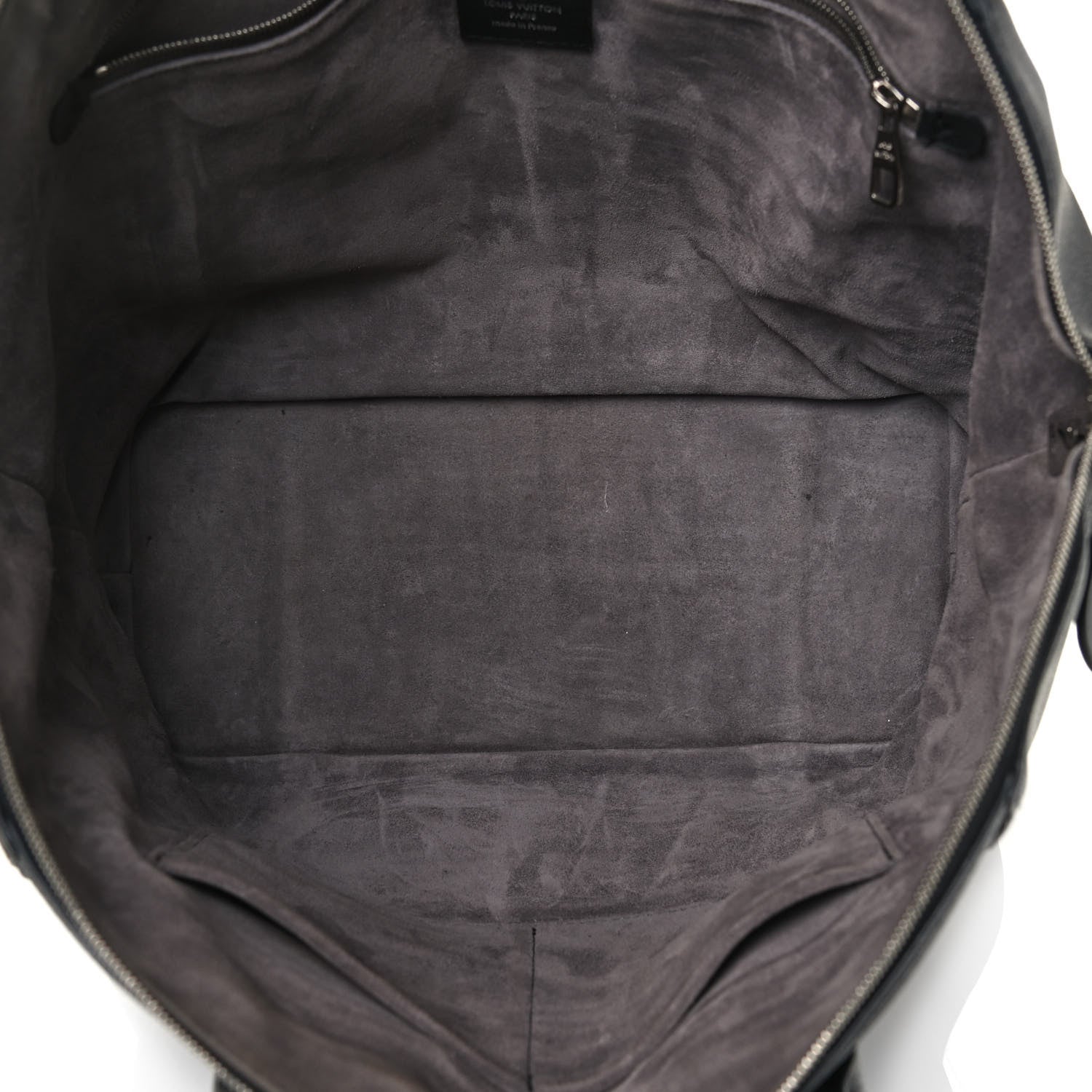 Louis Vuitton Veau Cachemire Soft Lockit MM Black 4 of 4