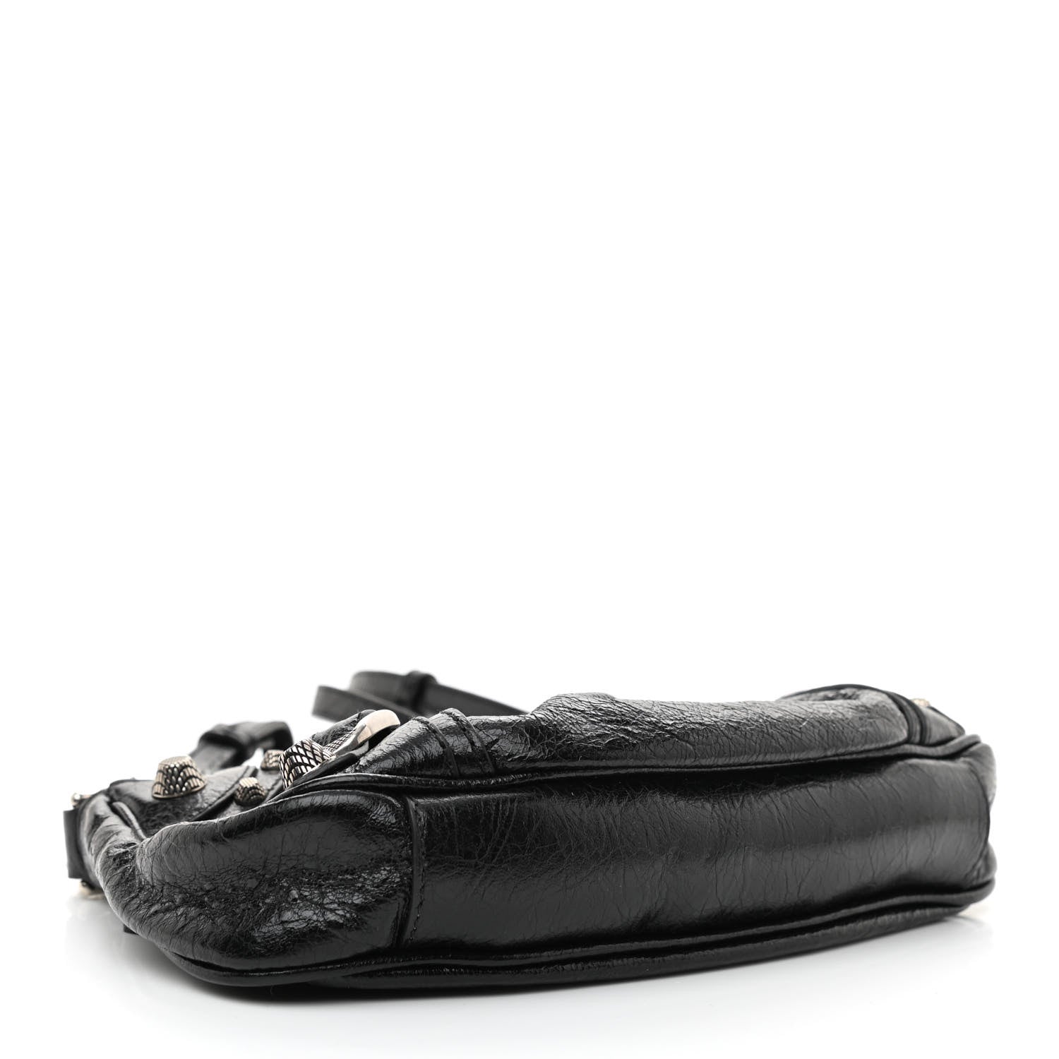 Balenciaga Agneau Arena Le Cagole Mini Purse With Chain Black 4 of 10