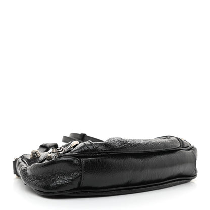 Balenciaga Agneau Arena Le Cagole Mini Purse With Chain Black 4 of 10