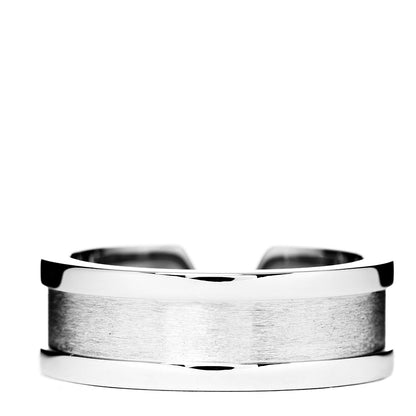 Cartier 18K White Gold 6.5mm C De Ring 51 5.75 3 of 5