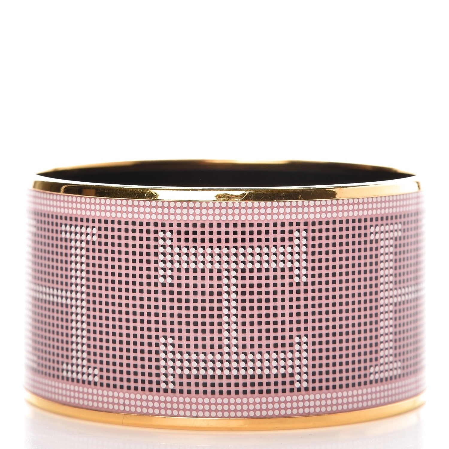 Hermes Enamel Printed Recherche H Extra Wide Bracelet 65 5 of 5