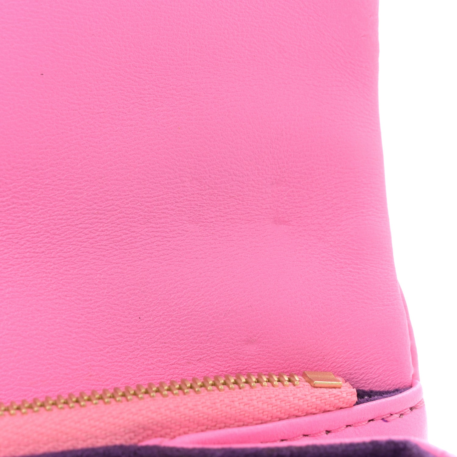 Louis Vuitton Lambskin Embossed Monogram Vuittamins Pochette Coussin Rose Violet 11 of 12