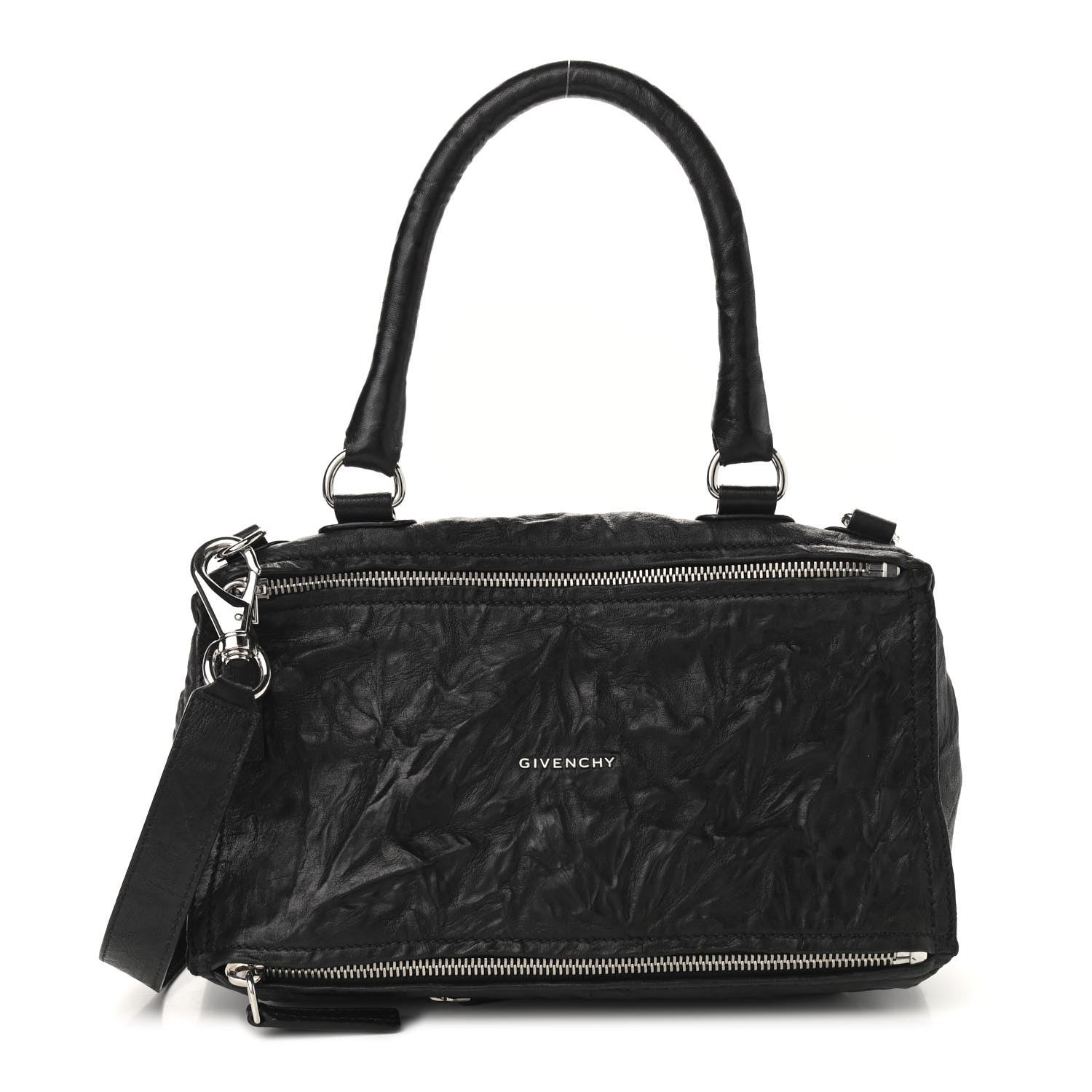 Givenchy Tumbled Sheepskin Medium Pandora Black 1 of 12