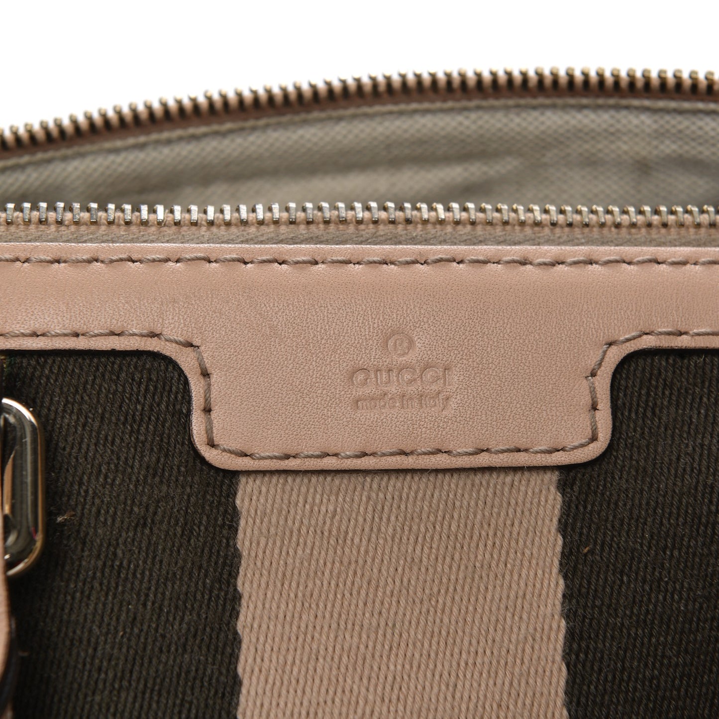 Monogram Vintage Web Medium Boston beige