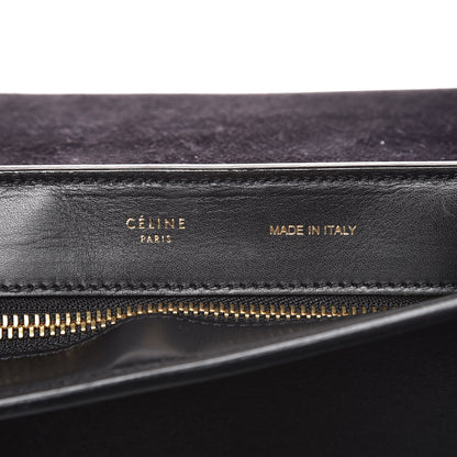 Celine Smooth Calfskin Medium Trapeze Black 6 of 16