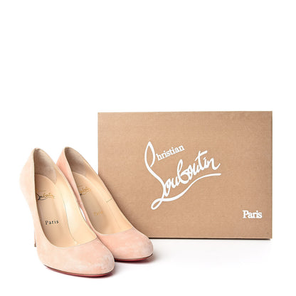 Christian Louboutin Suede Fifi 100 Pumps 37 Crosta 10 of 10