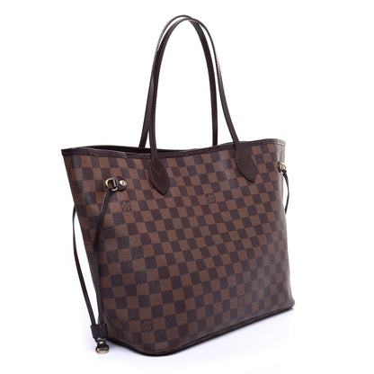 Louis Vuitton Damier Ebene Neverfull MM 3 of 10
