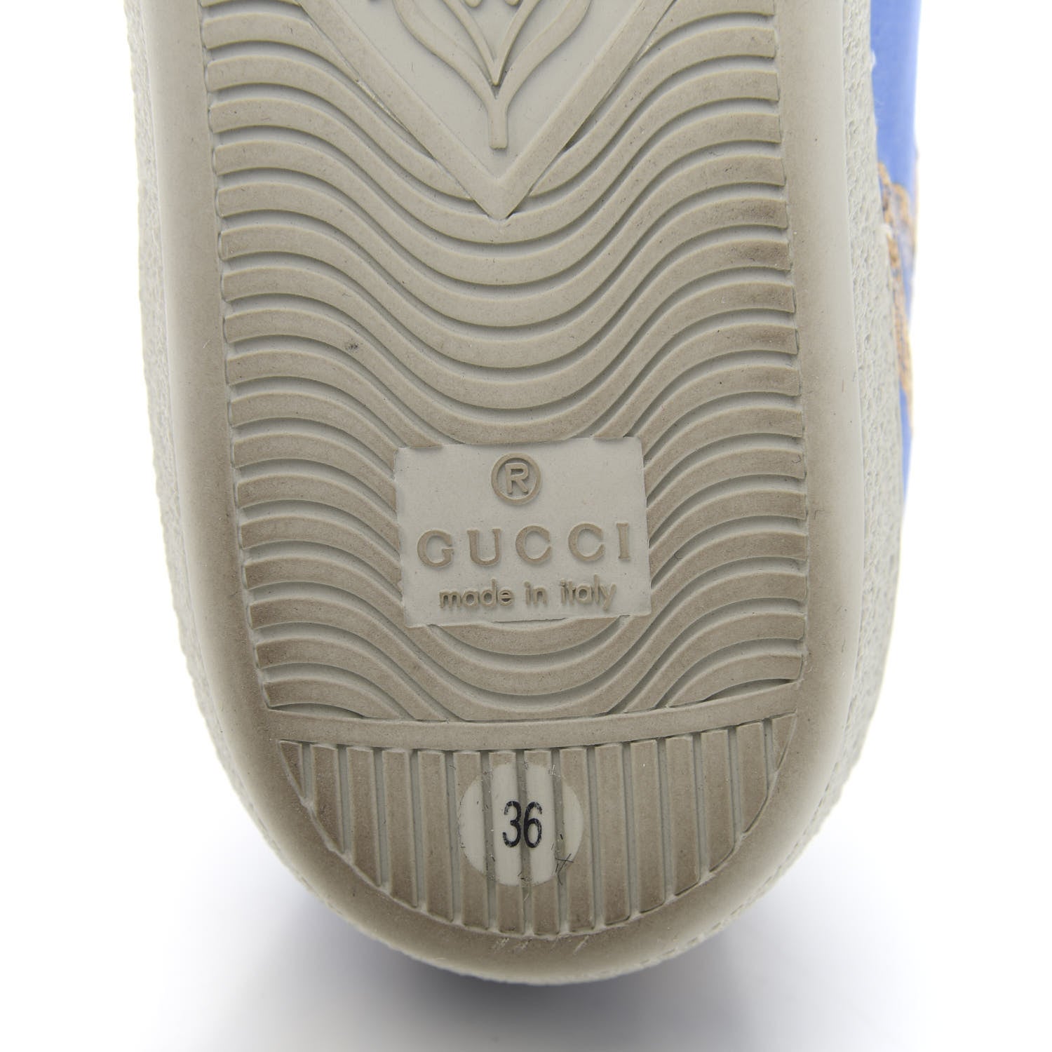 Gucci Lurex Jacquard Crystal Sylvie Web Branches Womens Ace Sneakers 36 Pervinca Gold 8 of 10