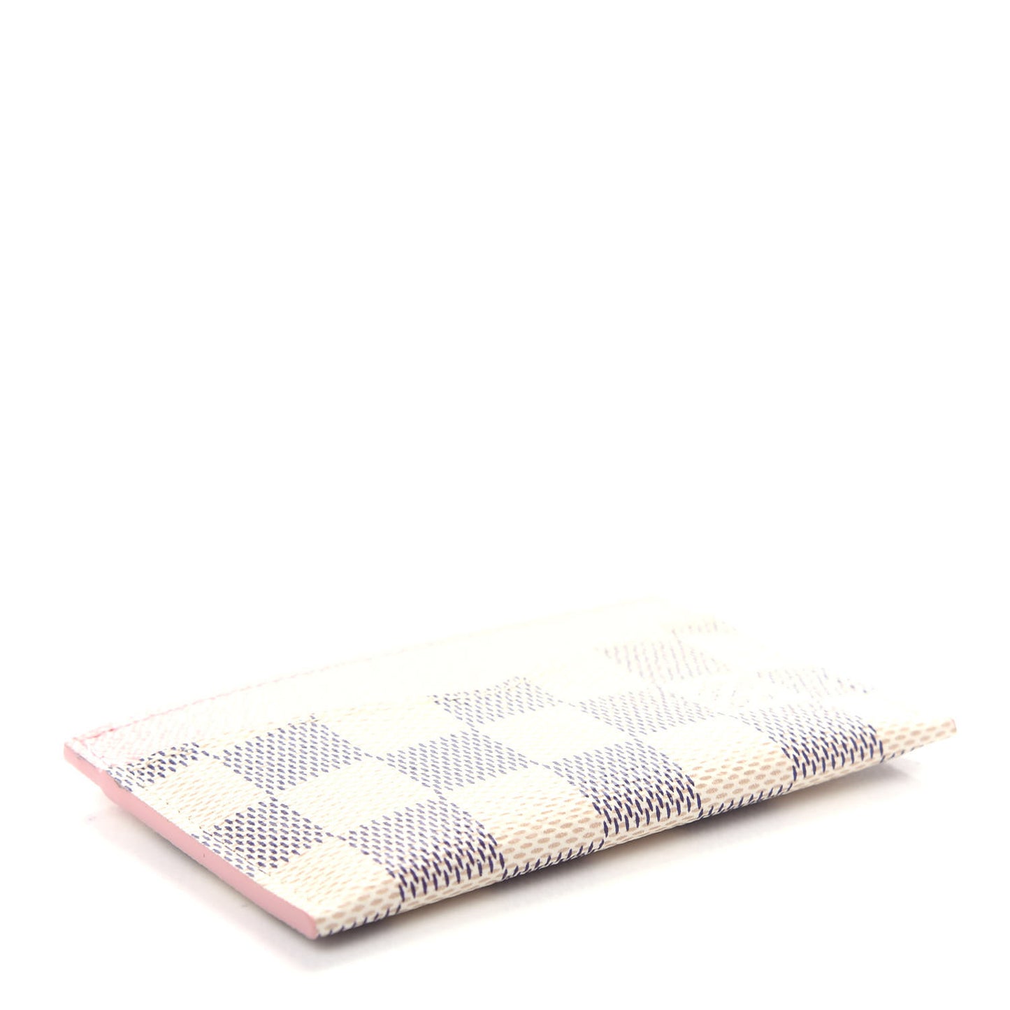 Damier Azur Daily Card Holder Rose Ballerine