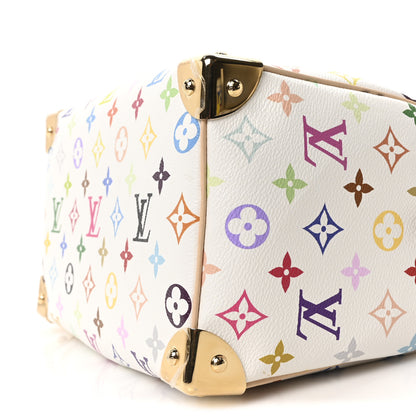 Louis Vuitton LV X TM Monogram Multicolor Speedy Bandouliere 25 White 10 of 10