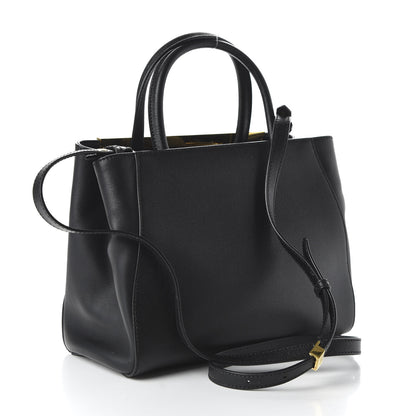 Fendi Vitello Elite Petite 2Jours Tote Black 4 of 10