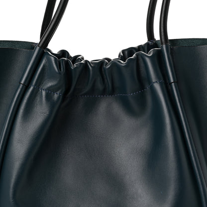 Proenza Schouler Calfskin Large Ruched Tote Petrol Green 9 of 11
