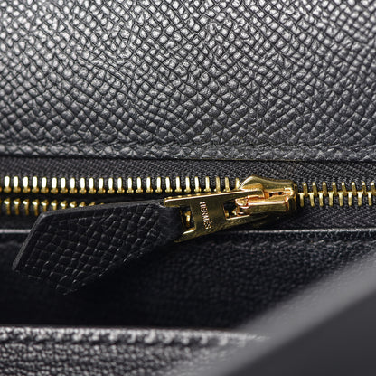 Hermes Epsom Kelly Sellier 25 Black 25 of 41