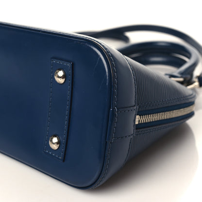Louis Vuitton Epi Alma BB Indigo 8 of 8