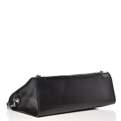 Balenciaga Smooth Calfskin Metallic Patent Giant 12 Silver Hardware City Black Gris 4 of 8