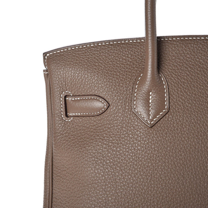 Hermes Togo Birkin 30 Etoupe 31 of 36
