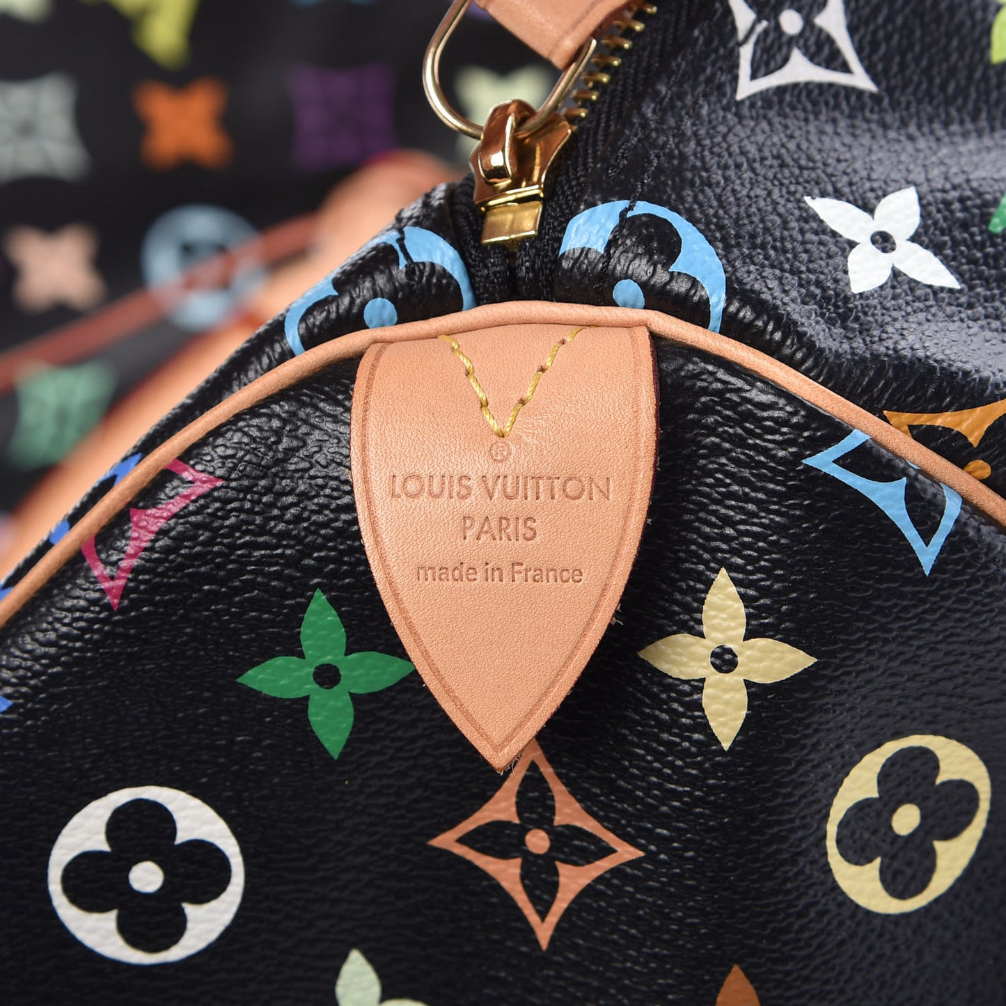 Monogram Multicolor Speedy 40 Black