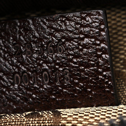 Gucci Monogram Web Belt Bag Dark Brown 10 of 15