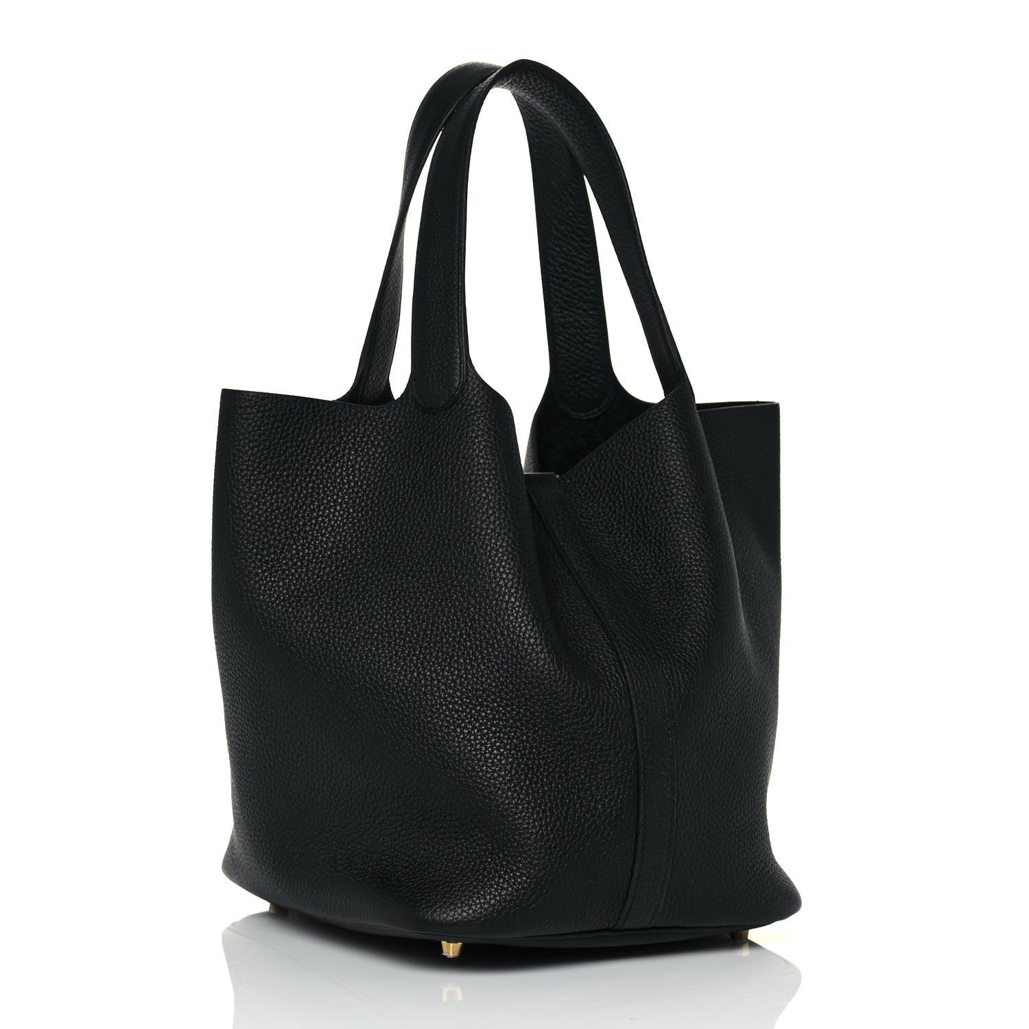 Hermes Taurillon Clemence Picotin Lock 26 GM Black 2 of 11