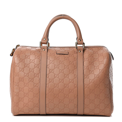 Gucci Guccissima Medium Joy Boston Winter Rose 1 of 9