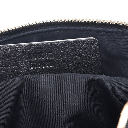 Alexander McQueen Calfskin De Manta Clutch Black 7 of 7