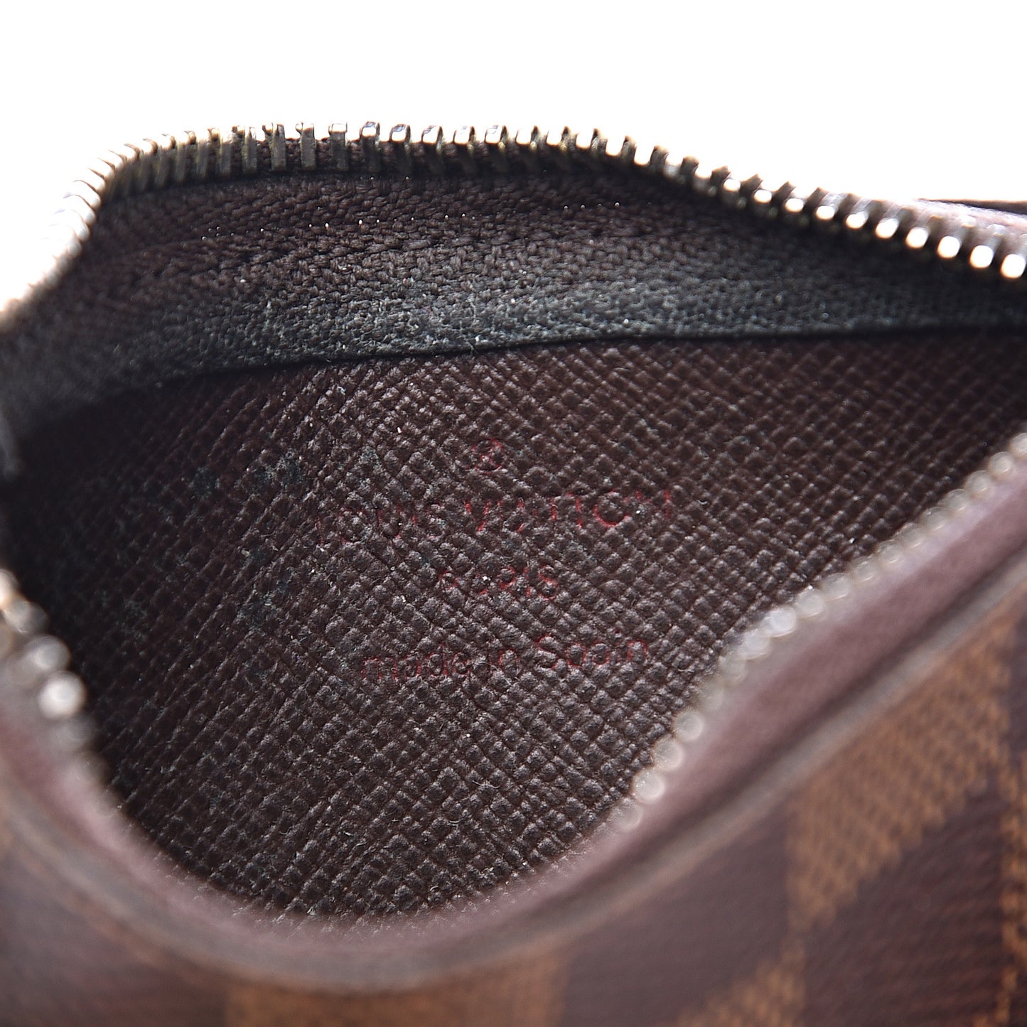 Damier Ebene Key Pouch