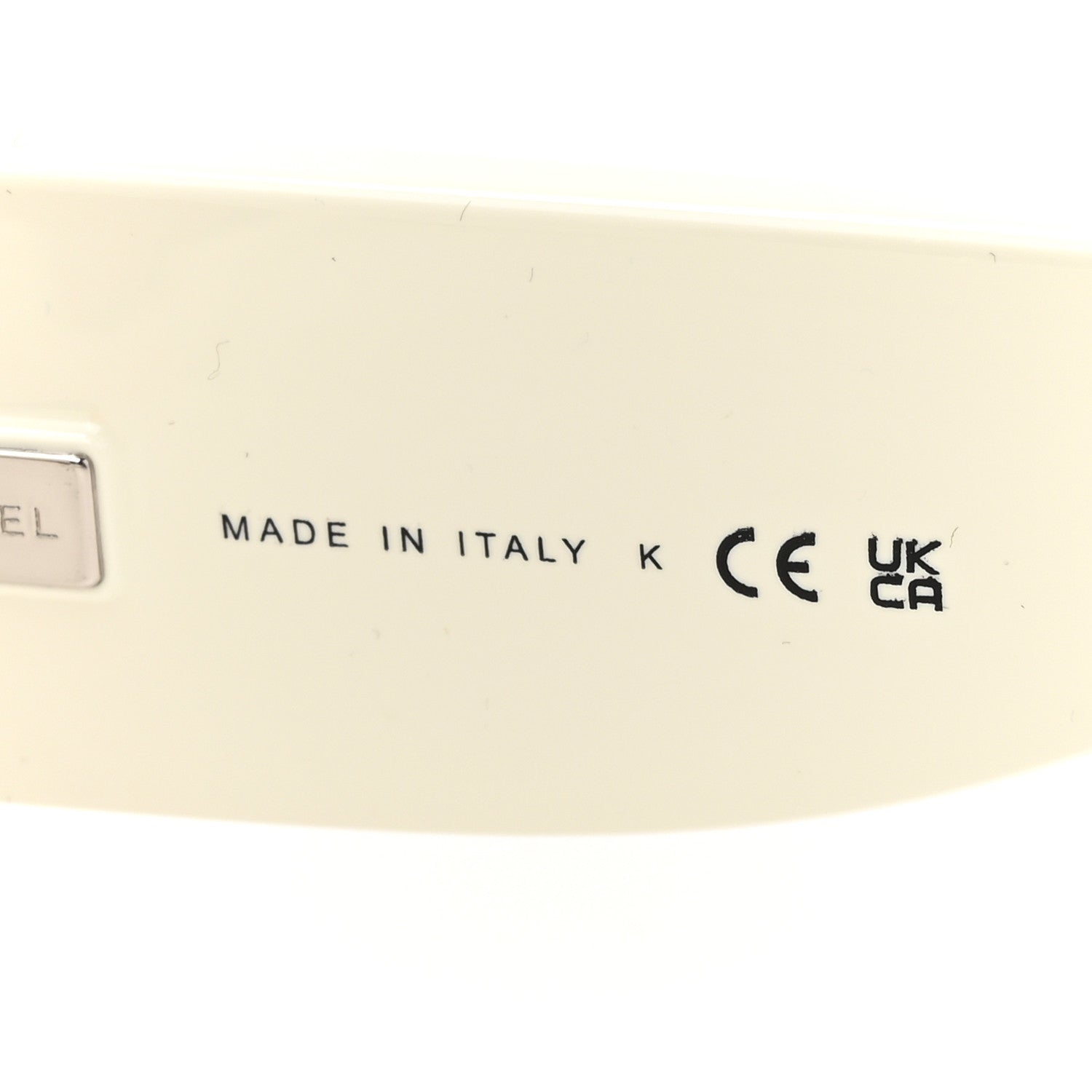 Chanel Acetate Cat Eye Sunglasses 6056 Black White 6 of 8