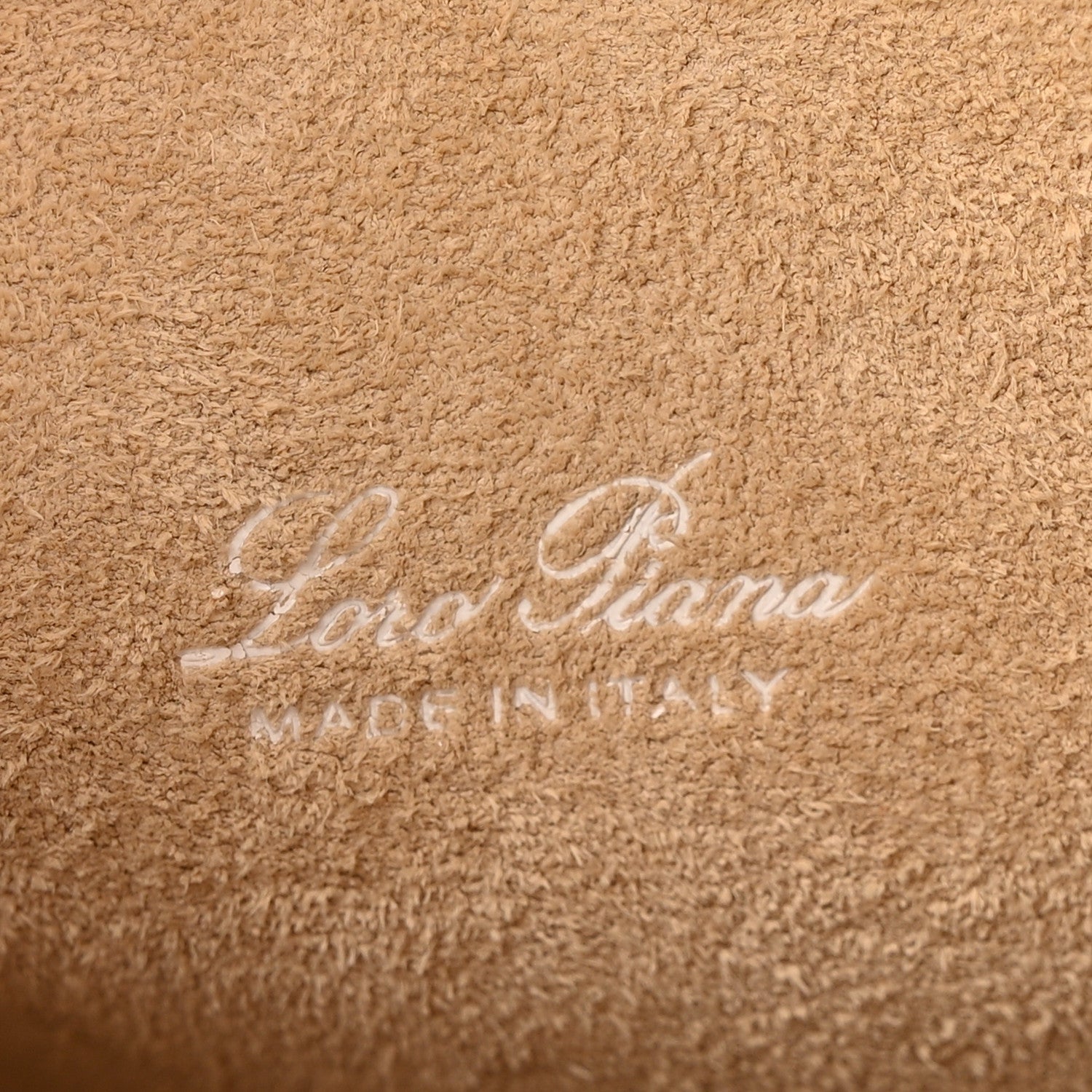 Loro Piana Grained Calfskin Micro Bale Bag Creamed Honey Sun Gold 7 of 11