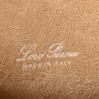 Loro Piana Grained Calfskin Micro Bale Bag Creamed Honey Sun Gold 7 of 11