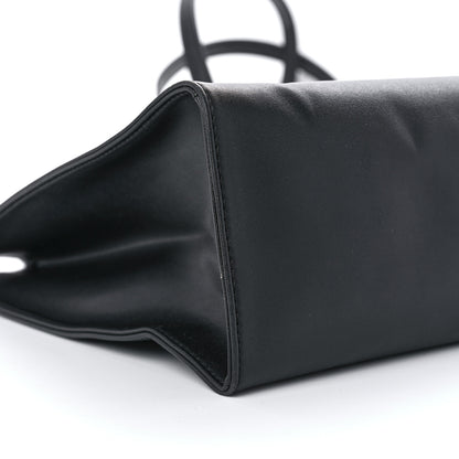 Telfar Vegan Leather Medium Shopping Bag Black 9 of 11