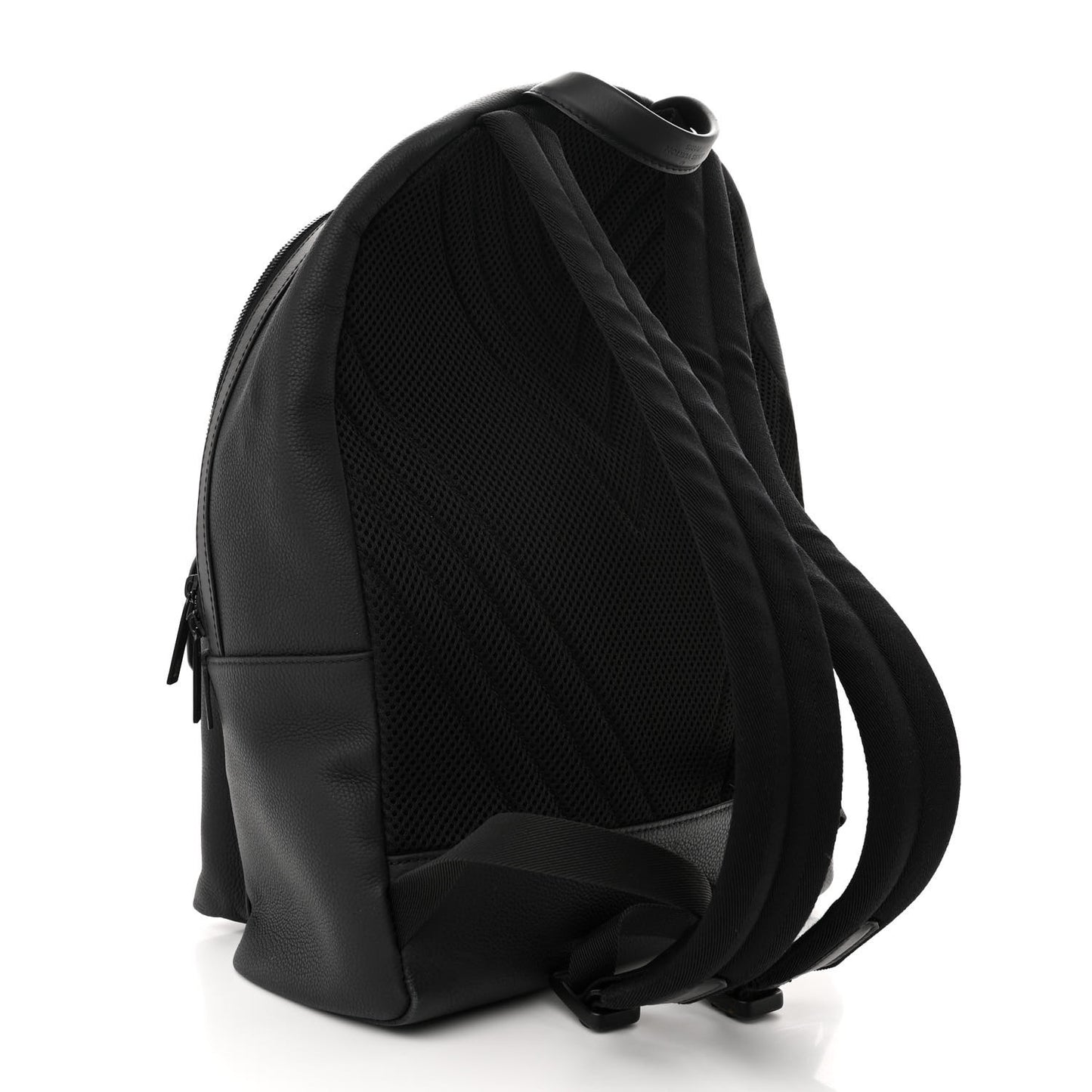 Grained Calfskin Aerogram Takeoff Backpack Black