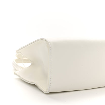 Telfar Vegan Leather Small Shopping Bag White 9 of 10