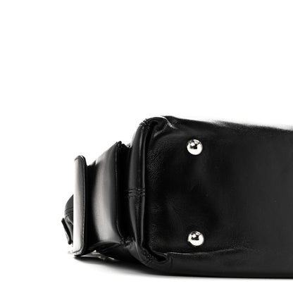 Louis Vuitton Lambskin CarryAll Cargo Vibe PM Black 8 of 9