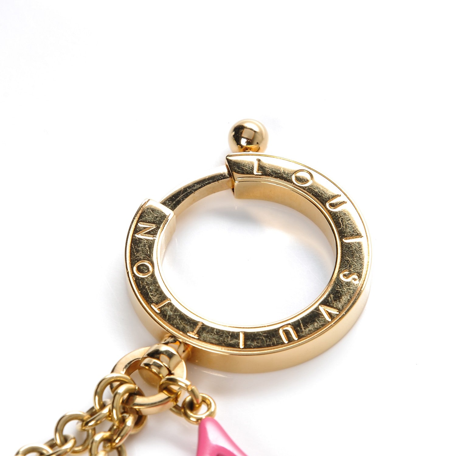 Louis Vuitton Cosmic Blossom Bag Charm Rose 3 of 4