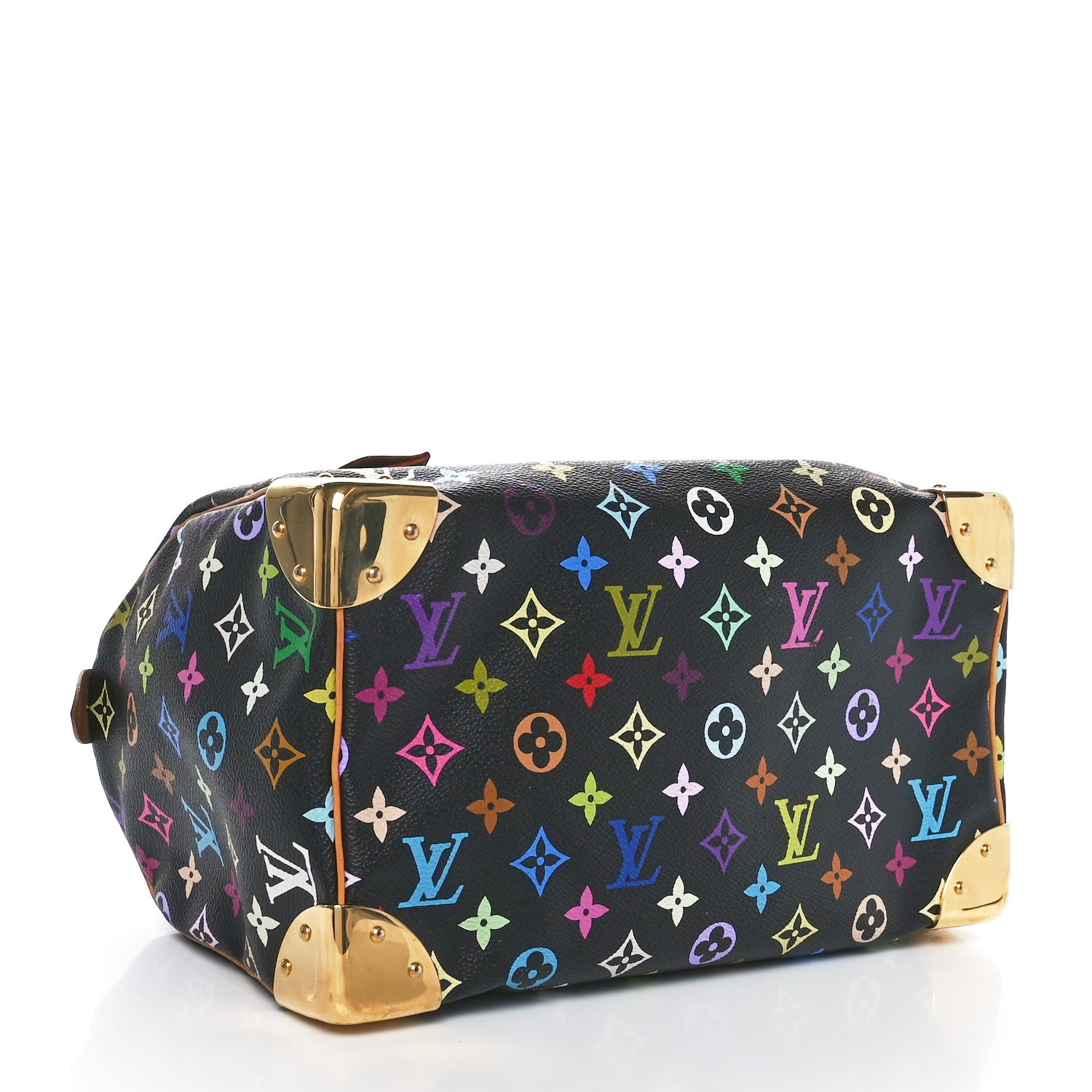 Louis Vuitton Monogram Multicolor Speedy 30 Black 4 of 9