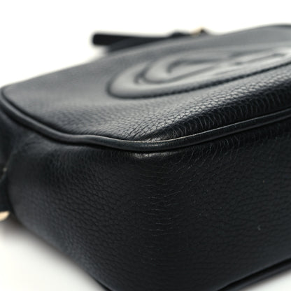 Gucci Pebbled Calfskin Small Soho Disco Bag Black 10 of 15